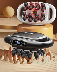 VTI foot massager with heat and rolling nodes, ideal gift for relaxation and comfort