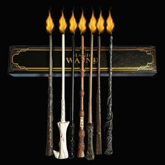 Magical wands with glowing tips, perfect fantasy gifts for fans of wizardry and enchantment.