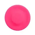 Bright pink silicone suction cup for bath or kitchen use