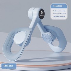 Soda Blue pelvic floor exerciser for postpartum recovery, strengthens muscles to prevent urine leakage