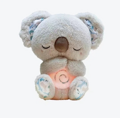 Soft koala plush toy with glowing belly, perfect for kids and cozy gifts