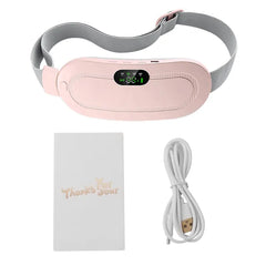 Pink digital pet training collar with USB cable and thank you card, ideal family gift