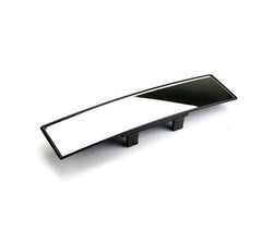 Sleek black rectangular mirror with modern design for home decor