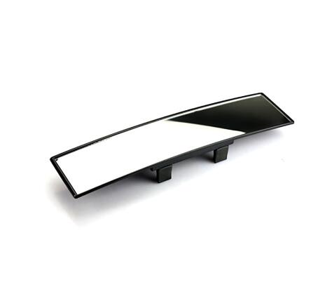 Sleek black rectangular mirror with modern design for home decor