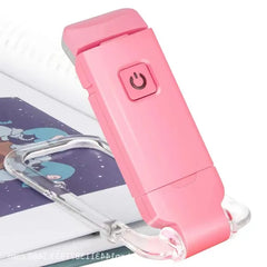 Pink portable UV light sanitizer for phones and small items, compact design with power button