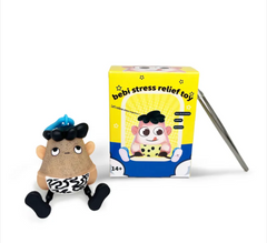 Bebi stress relief toy with blackhead pull feature, fun gift for adults 14+
