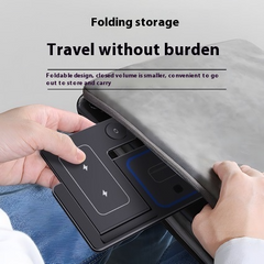 Foldable travel storage case with compact design for easy carrying and organizing essentials on the go