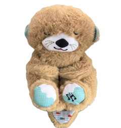 Soft brown teddy bear with blue checkered paws, perfect family gift