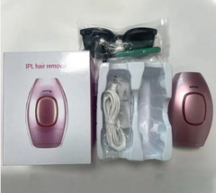 IPL hair removal device with accessories, perfect gift for family beauty routines