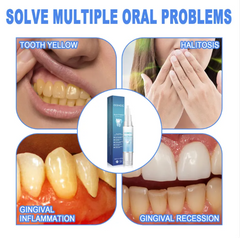 Oral care solution for tooth yellow, halitosis, gingival inflammation, and recession – whitening & gum health