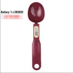 Digital kitchen spoon with LCD display for precise measurements