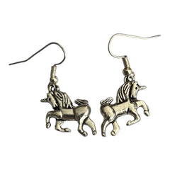 Unicorn Nickle Free Ear Hooks Drop Earrings