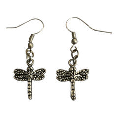 Dragonfly Earrings with Nickle Free Ear Hooks