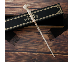 Magic wand gift with elegant box, perfect for fantasy lovers and Harry Potter fans