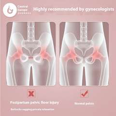 Pelvic floor health comparison: postpartum injury vs normal pelvis, recommended by gynecologists