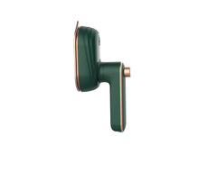 Green and rose gold smart door lock with sleek modern design for home security