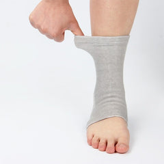 Gray ankle support sleeve for foot and arch comfort, ideal for daily wear or gift giving
