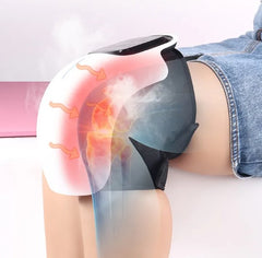 Heated knee brace with soothing warmth for joint pain relief, ideal gift for comfort and mobility support