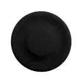 Black felt fedora hat, stylish unisex accessory for casual or formal wear