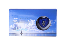 Chasteness Pearl necklace in heart-shaped box, romantic gift with sailboat ocean design, perfect for loved ones