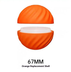 67mm orange replacement shell with textured design for gift items