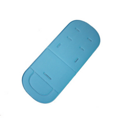 Blue silicone phone grip with textured surface and finger slot for secure hold